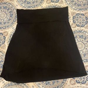 Calvin Klein Performance - XL - athletic skirt. Black. Hi-lo hem.
